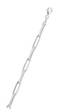 Italian Sterling Silver Staple 150 Chain