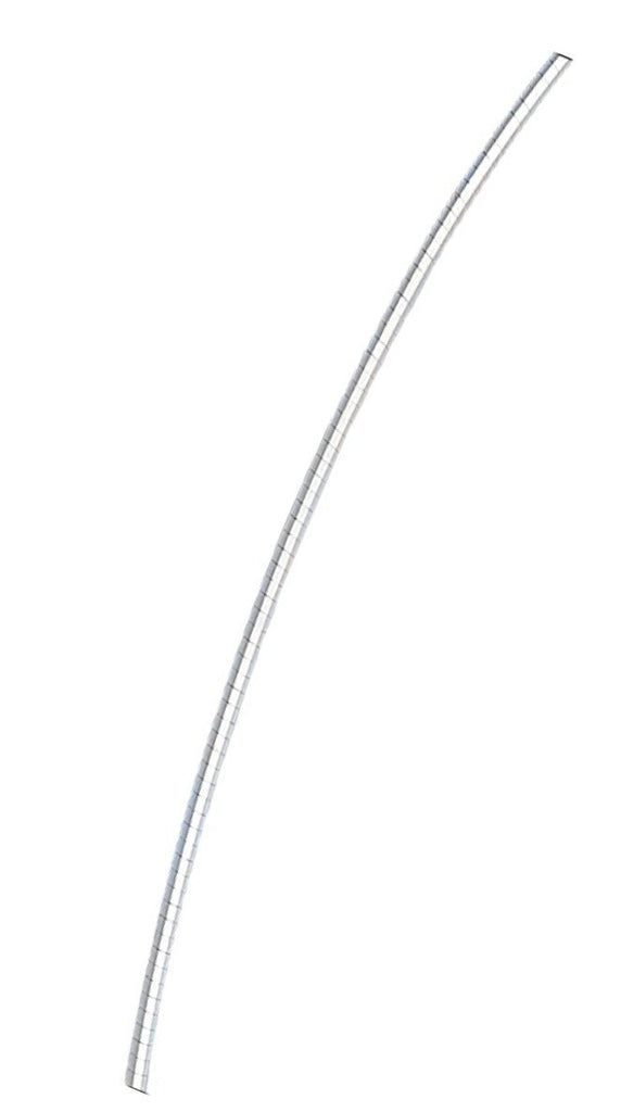 Sterling Silver Diamond Cut 2mm Round Omega Chain