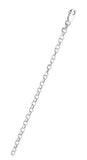Sterling Silver Round Rolo 3.4mm Chain