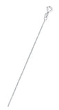 Sterling Silver Flat Oval Cable 015 Chain