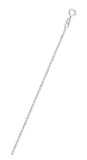 Sterling Silver Anti-Tarnish Flat Rolo 020 Chain