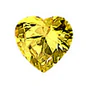 Sterling Silver Rhodium Plated 3mm Heart Color CZ Earrings